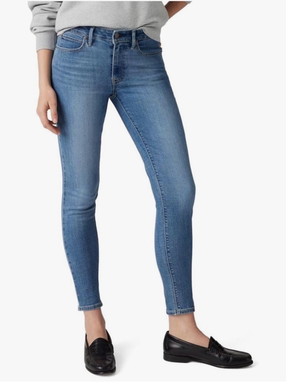 Levi’s • 711 Blue Skinny Jeans W15”-17” R9” I30”